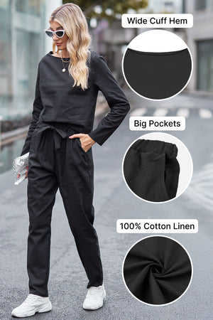 Cotton-Linen Monochrome Capsule