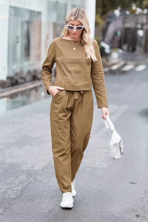 Cotton-Linen Monochrome Capsule