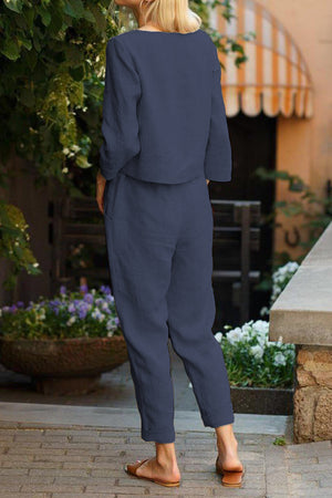Cotton-Linen Monochrome Capsule