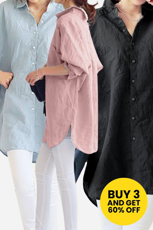 Oversized Linen Shirt - Bundle & Save