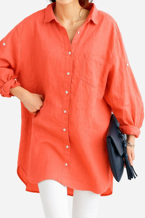 The Oversized Linen Shirt