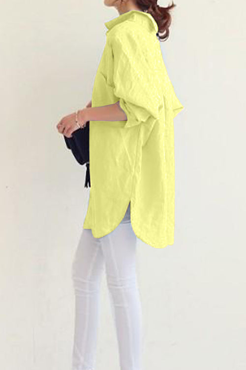 The Oversized Linen Shirt