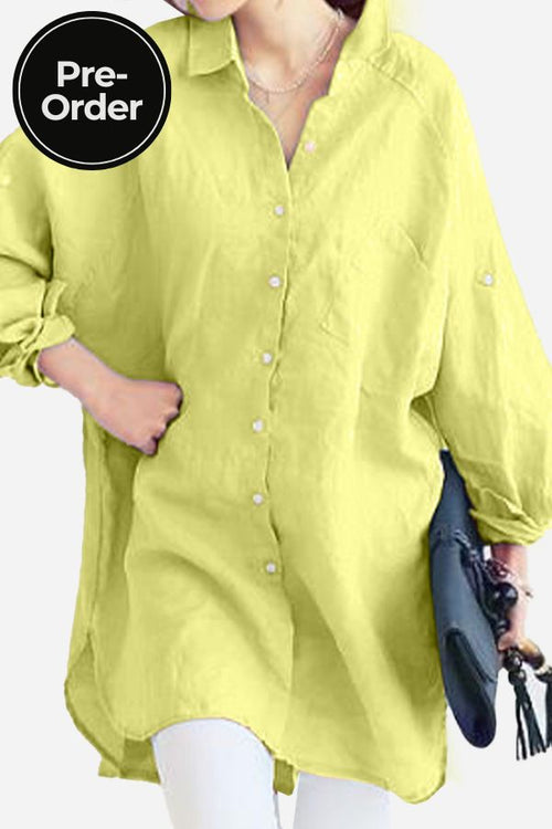 The Oversized Linen Shirt