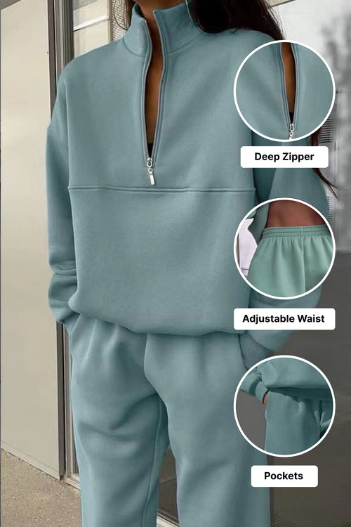 The Essential Edit: Cotton Blend Tracksuit