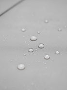 Water-repellent rain A-line hooded women's raincoat with insulated lining and matching belt