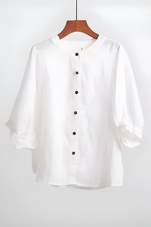 Relaxed Loose Breathable Linen Blouse