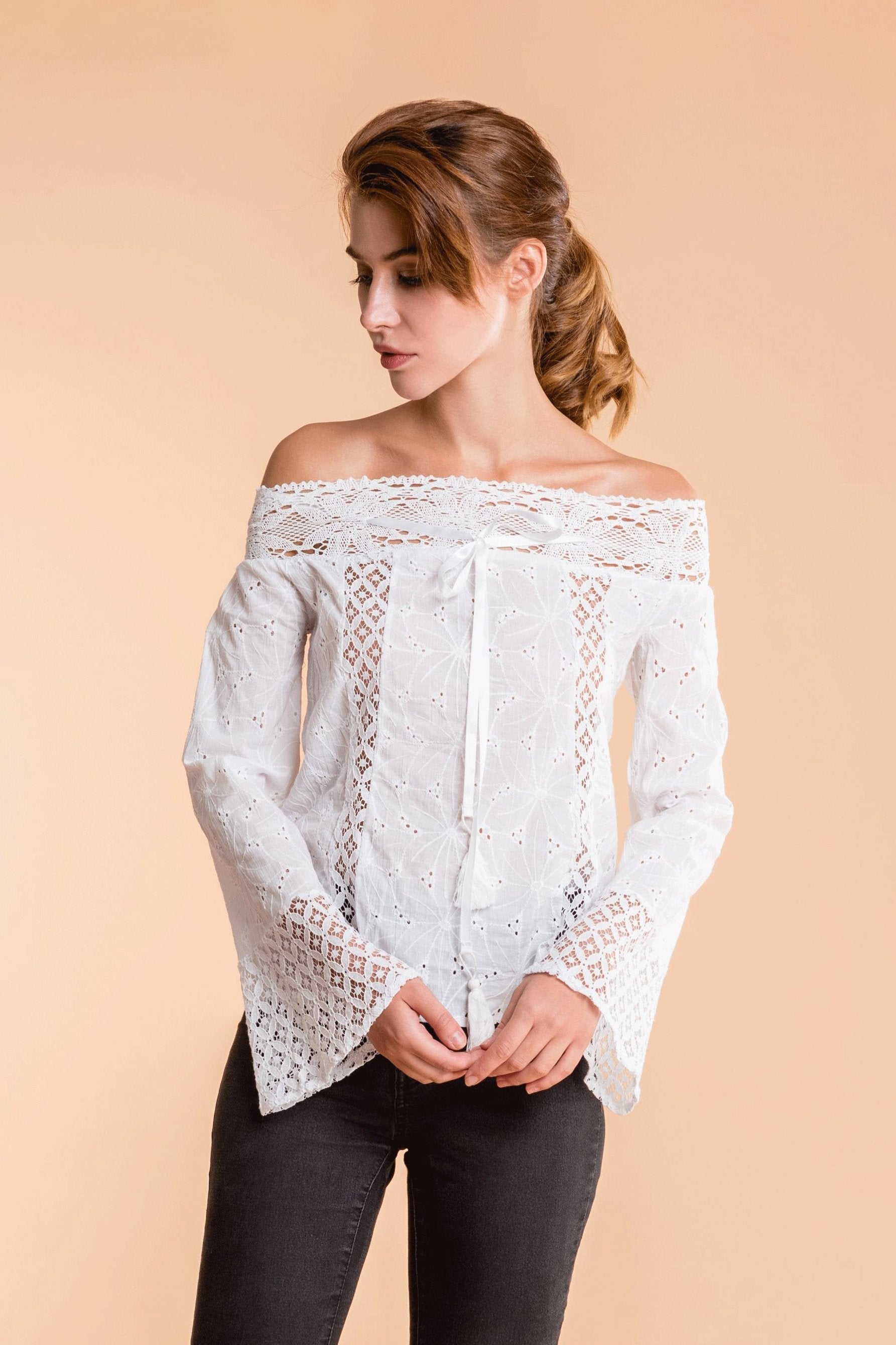 Vintage Lace Blouse